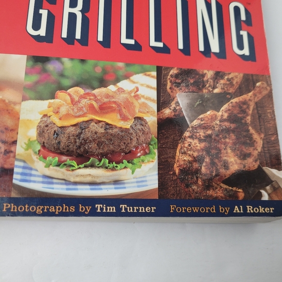 VTG BBQ Cookbook WEBER'S BIG BOOK OF GRILLING 2001 Fwd by Al Roker! - Picture 6 of 7